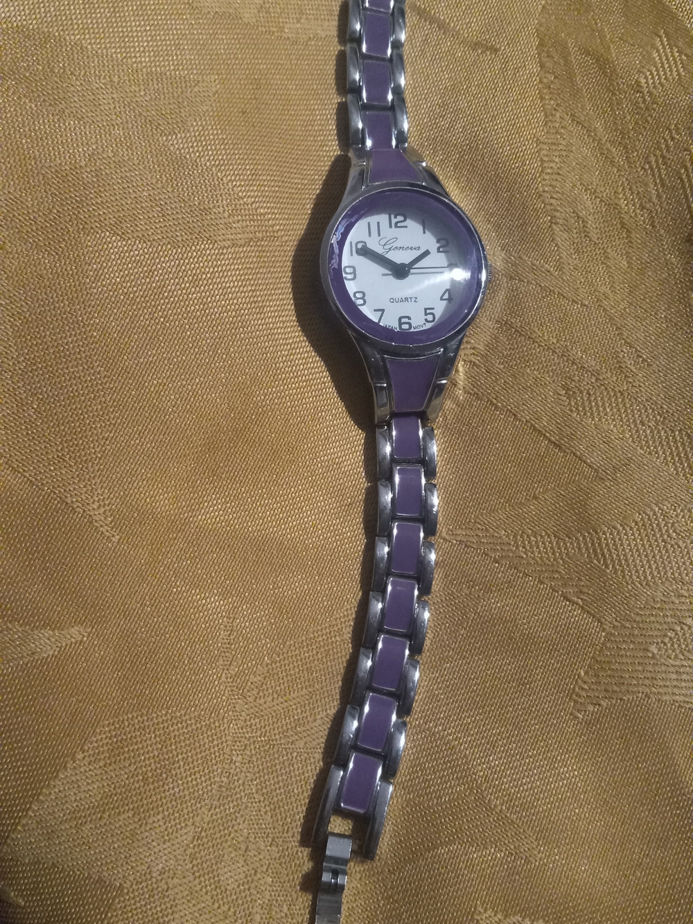 Geneva Silver Women's Stainless Steel Watch
